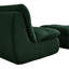 Méridienne moderne compressée avec repose-pieds et fauteuil inclinable en velours côtelé-1327190555