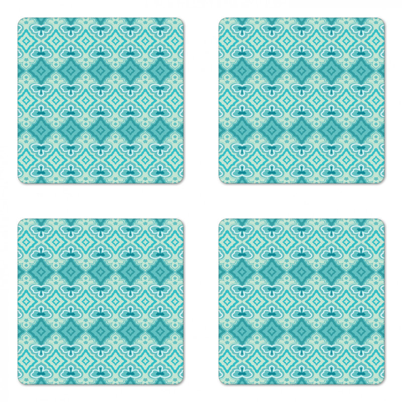 Square 4 Piece Coaster Set