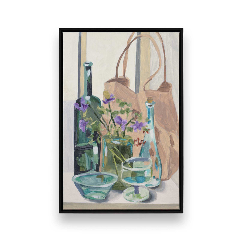 «Sustain Elegance I» par Melissa Wang, reproduction d'art, H 40 po x l 30 po, «Floater», reproduction encadrée sans passe-par