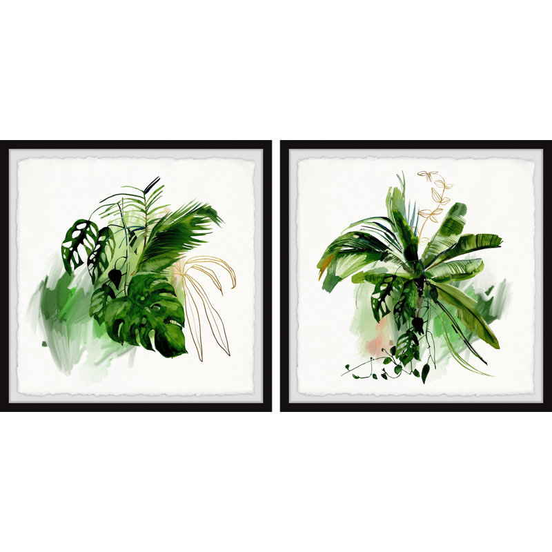 Mehlville Grow In Grace by Marmont Hill - 2 Piece Picture Frame Print Set