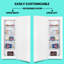 Koolatron 5.9 cu. Ft. Upright Freezer with Adjustable Temperature Controls
