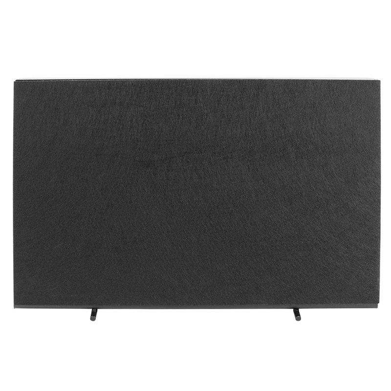 Mount-It! Black Adjustable Foot Rest with Padded Surface
