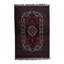 Hand-Knotted High-Quality Dark Red Area Rug