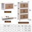 Bacs de rangement pliables avec roulettes 26QT