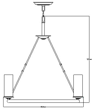 O'Donnelly 6 - Light Waggon Wheel Chandelier