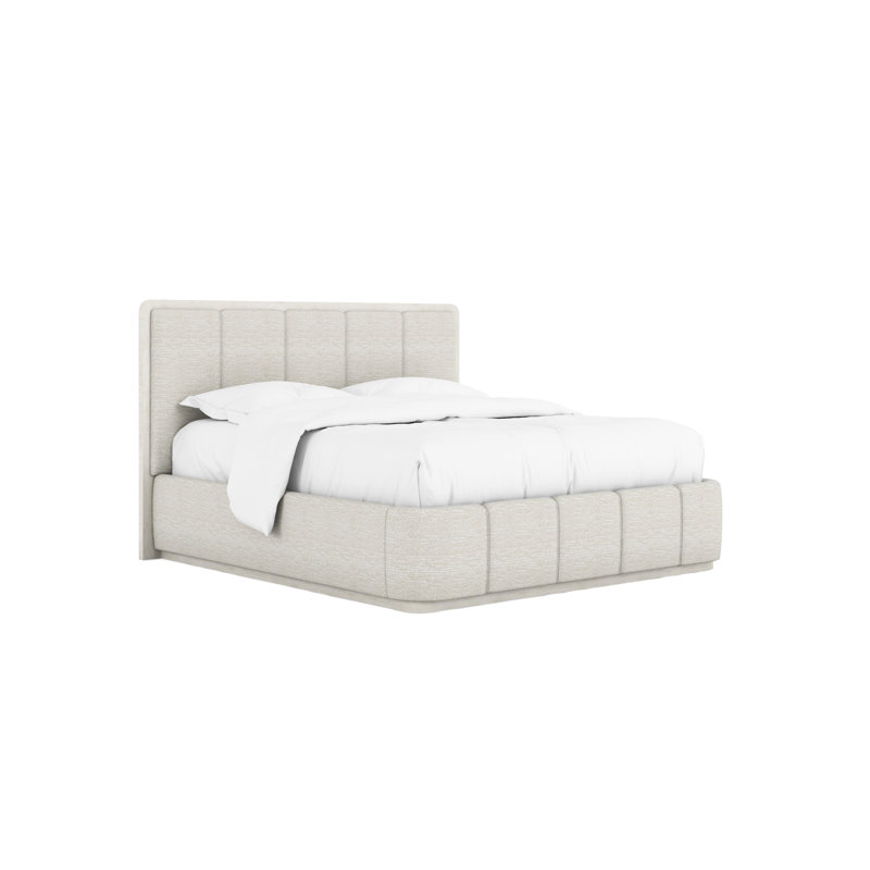 Ashlar Upholstered Panel Bed, King