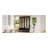 Farmhouse Widen Hall Tree With 4 Rattan Doors, Versatile 4-In-1 Seating Bench With 6 Hooks, Mid-Century Entryway Shoe Cabinet With Adjustable Shelf For Living Room, Black