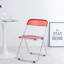 Chaise d'appoint avec structure en acier, plastique-120200420