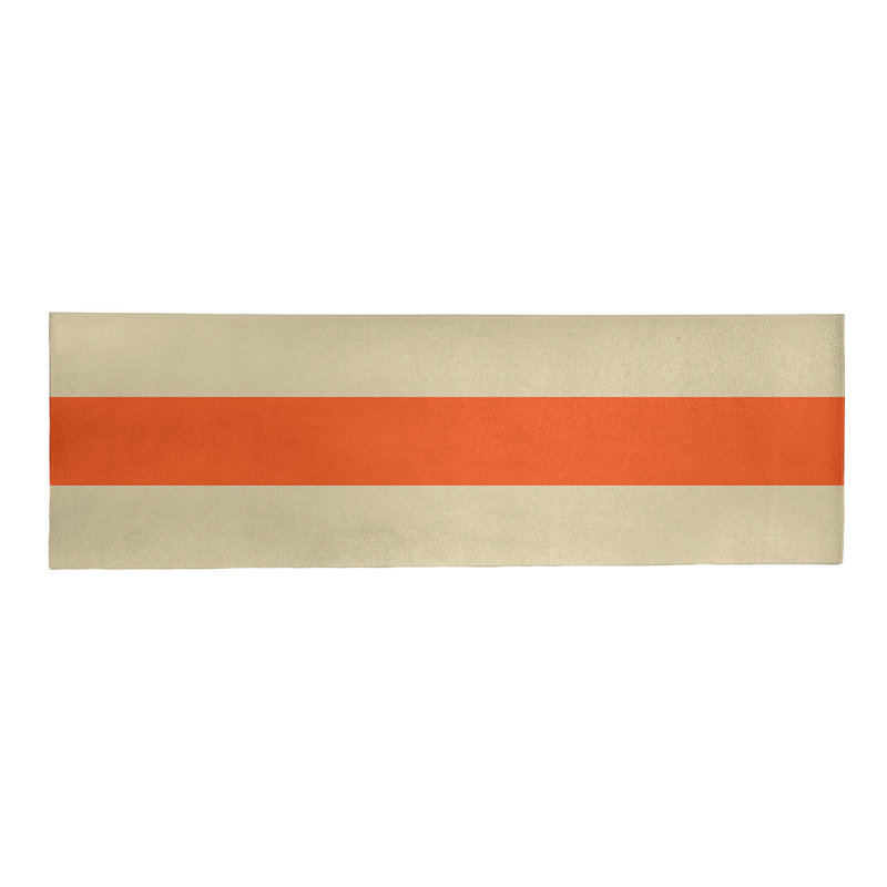 Chenille Striped Indoor Rug, Runner 2'6" x 8'