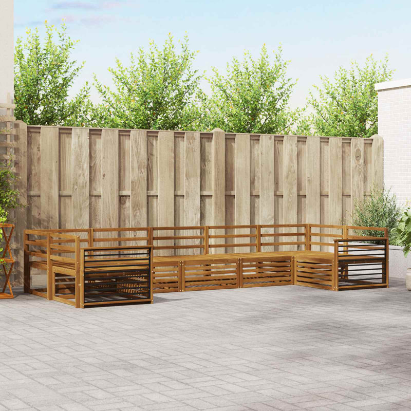 404cm Wide Patio Sectional Set