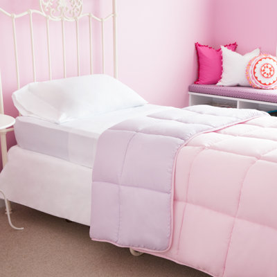 Modern & Contemporary Baffle Box Stitch Solid Colour Comforter Set