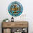 Wall Clock 24" Round Oversized for Living Room decor with Real Moving Gears Canada Collection-101929731