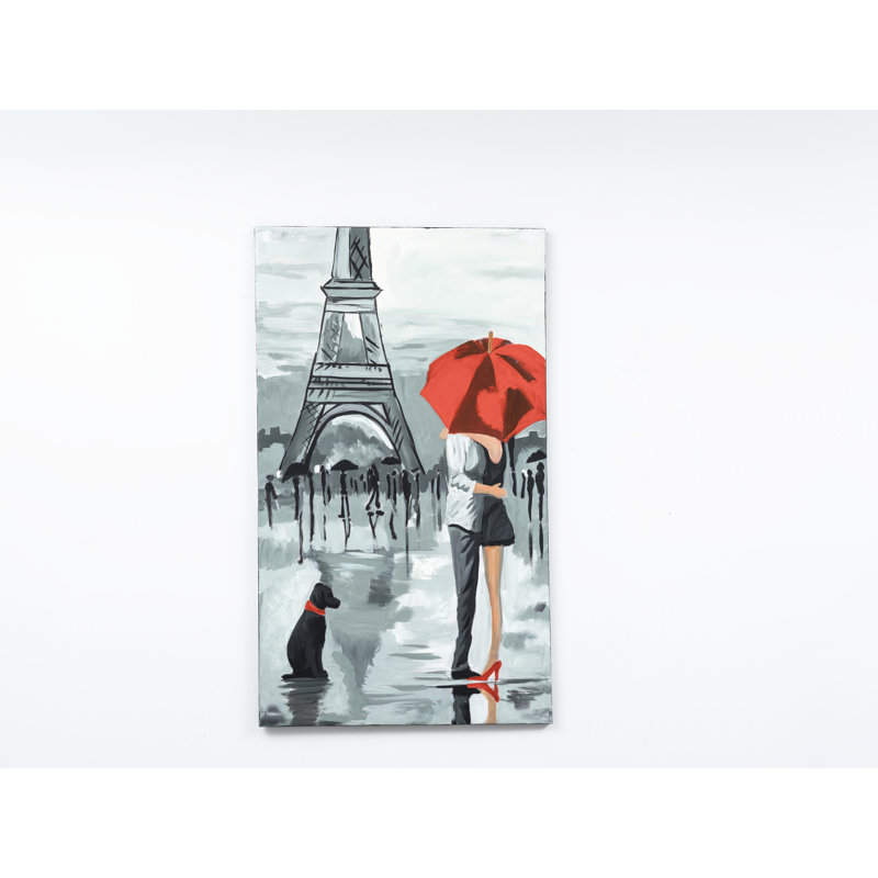 47 po x 19 po, art mural sur toile gris peint à la main pour l'automne, peintures uniques et distinctives