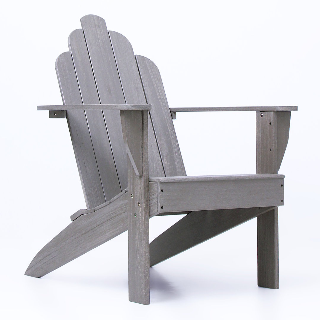 Sanchaya Outdoor Wood Adirondack Chair Rosecliff Heights 