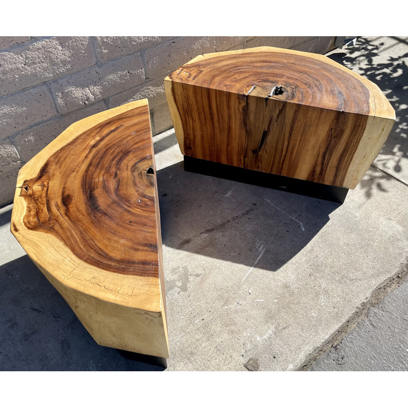Alimah Solid Wood Top Coffee Table