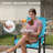 Outdoor Replacement Cushion Set Deep Seating Seat / Back Cushions with Ties (Set of 2)-374720741