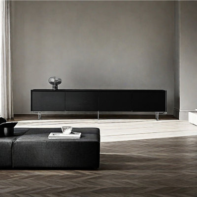 American style solid wood frame TV stand