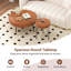Ensemble de 2 tables basses d'appoint Farmhouse