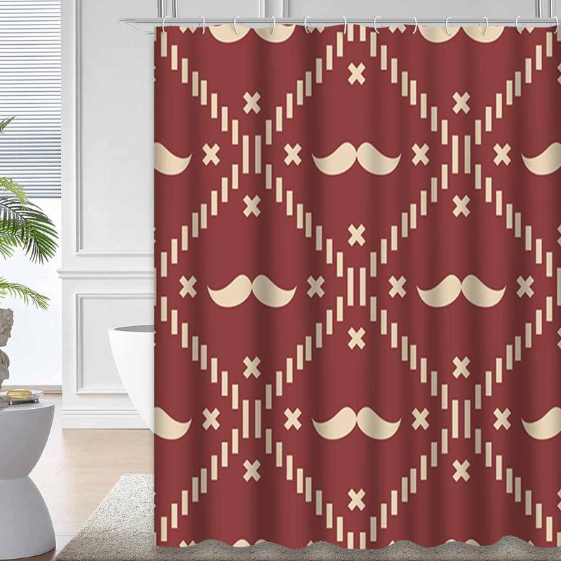 Rideau de douche American Hipster Tartan, L 72 po x l 78 po