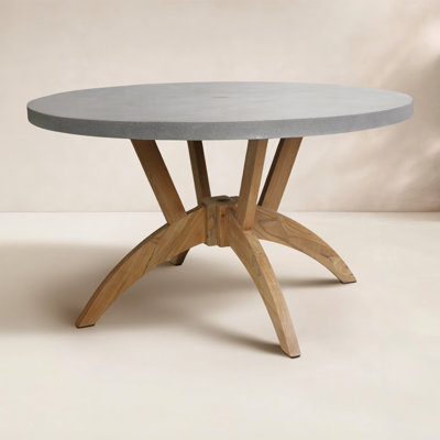 Akiva Teak Dining Table by Birch Lane