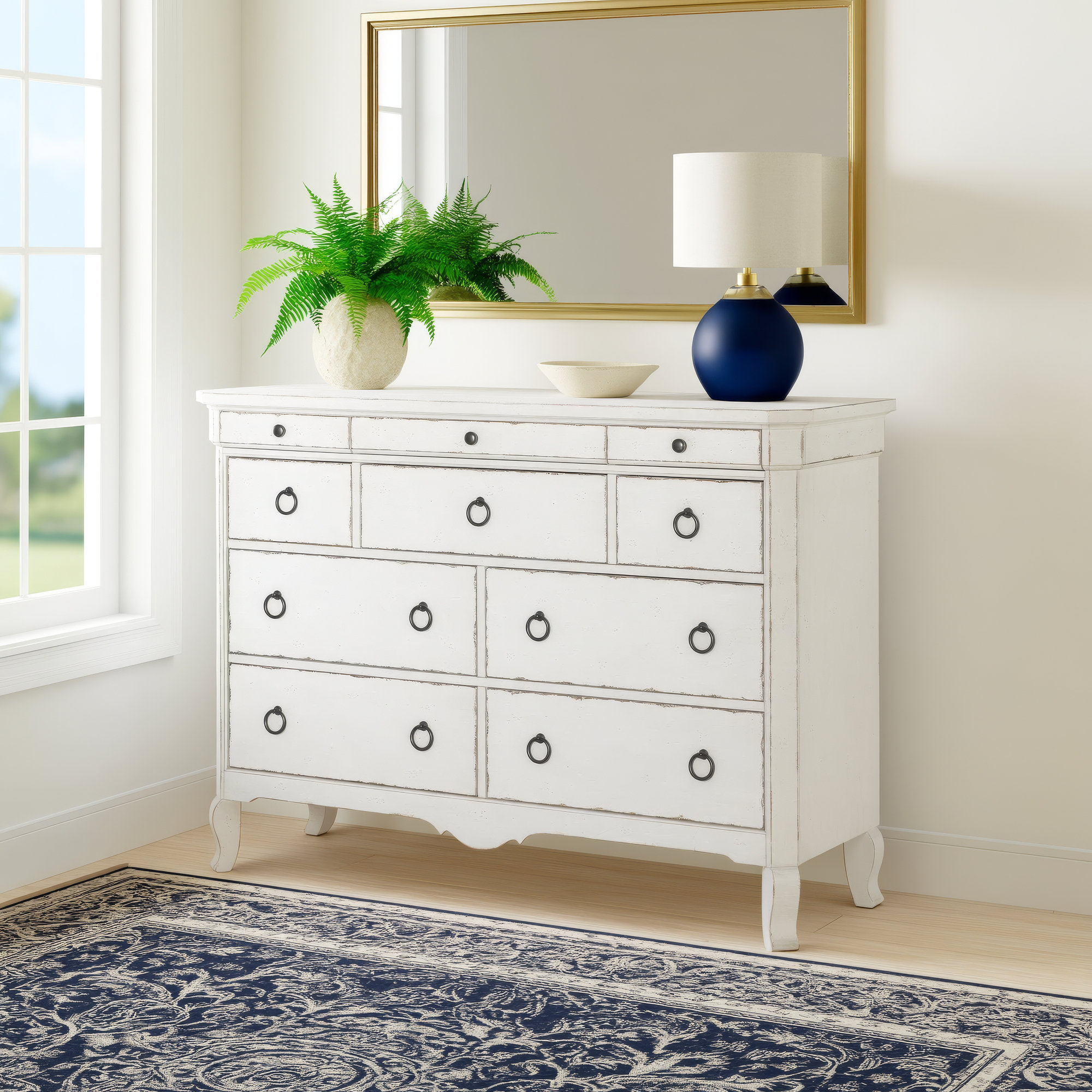 Country Living 10-Drawer Dresser