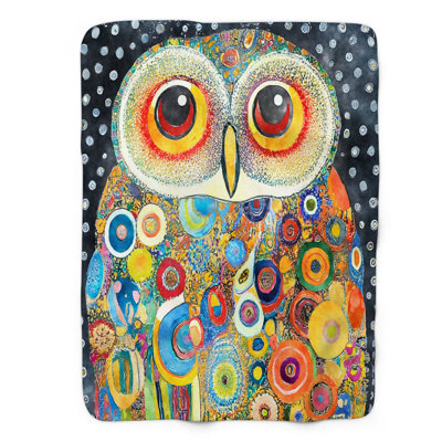 Couverture 1 pièce Far-Out Owl