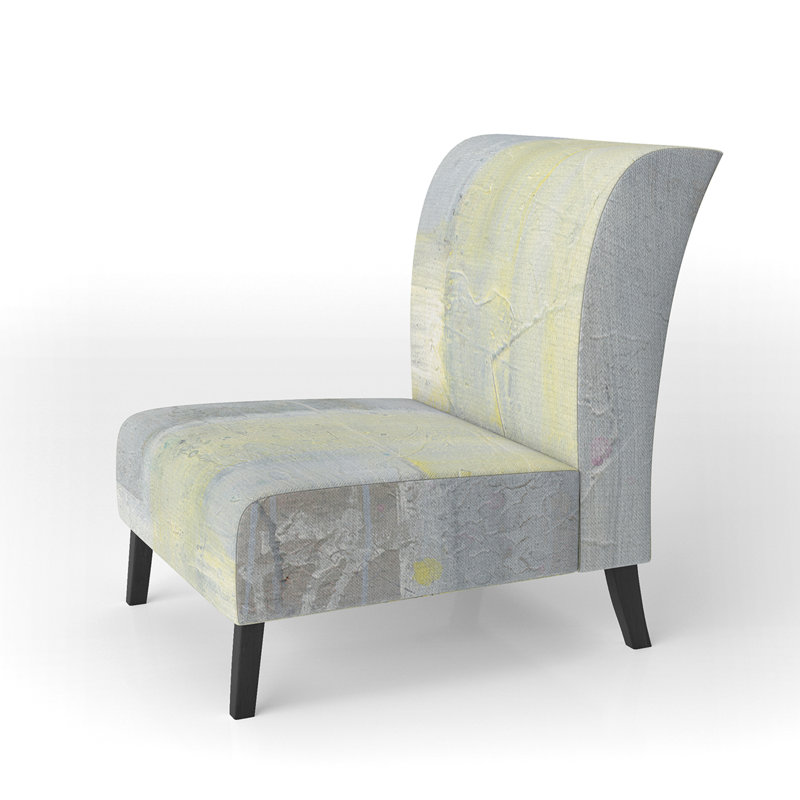 Fauteuil de chambre moderne rembourré Patchwork Abstract II