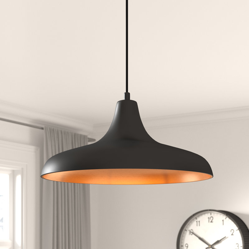 Curtis 1 - Light Dome Pendant, Matt Black