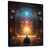Black Floater Framed