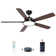 Nicotra 52" Smart Ceiling Fan with LED Lights APP/Remote with Alexa and Google Assistant
