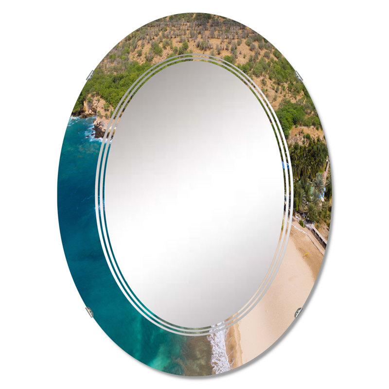 Miroir de salle de bain sans cadre, 30 po x 20 po