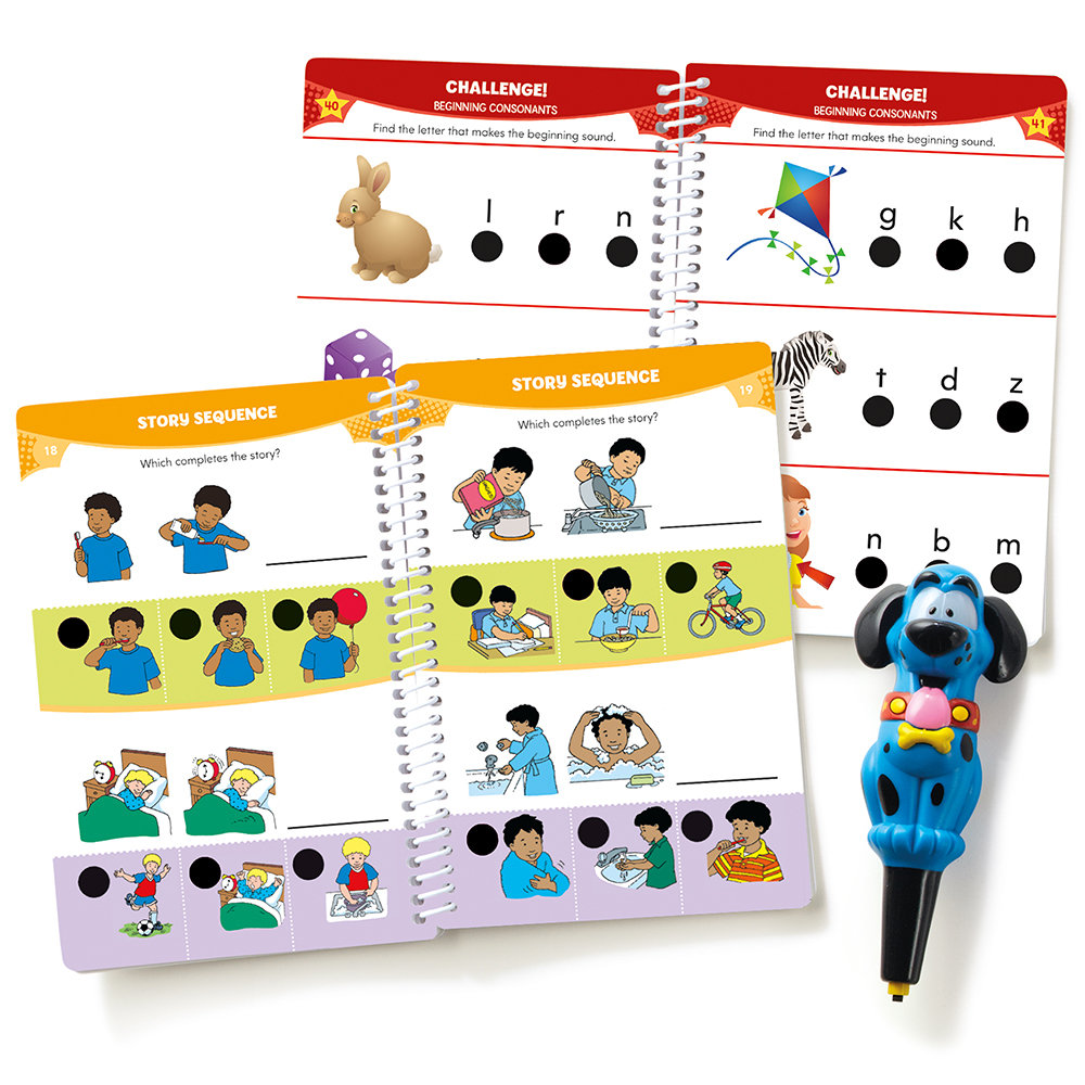 Hot Dots Jr Let's Master Pre-K Reading Educational Insights