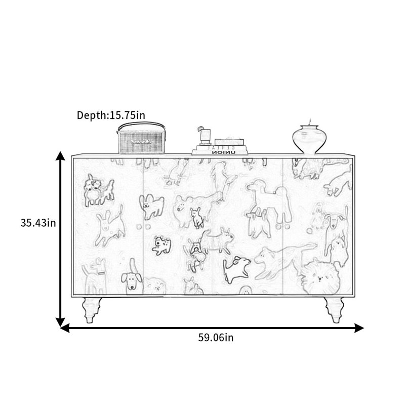 Buffet frais et tendance