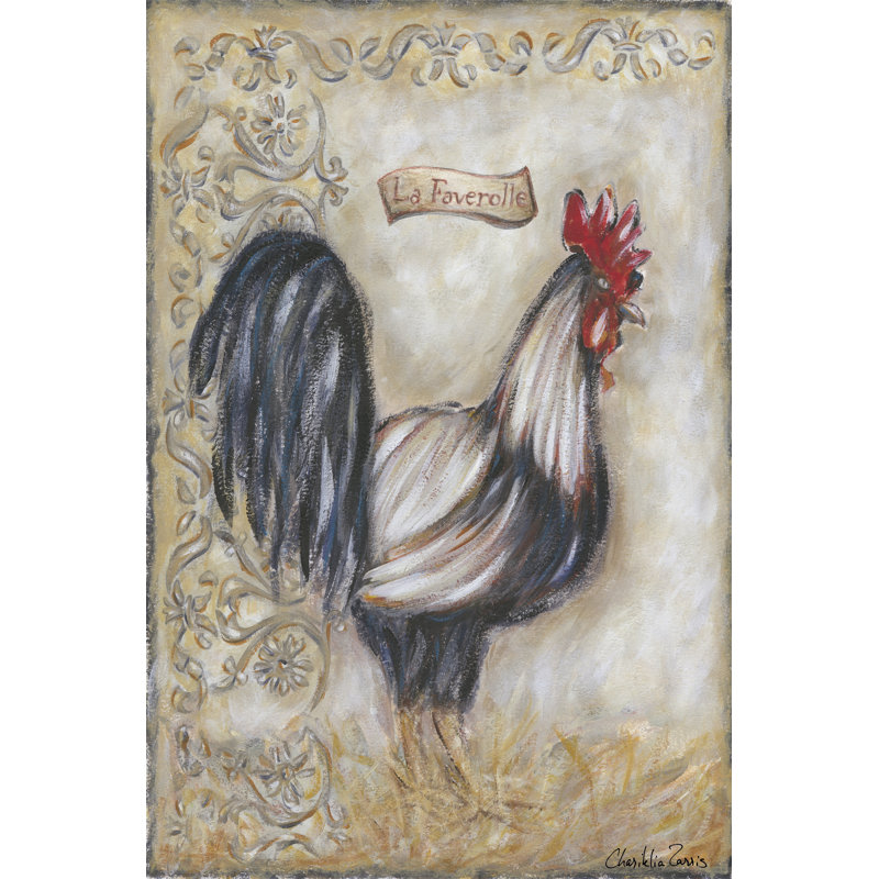 La Faverolle by Chariklia Zarris - Wrapped Canvas Painting, 76cm H x 51cm W x 3.8cm D