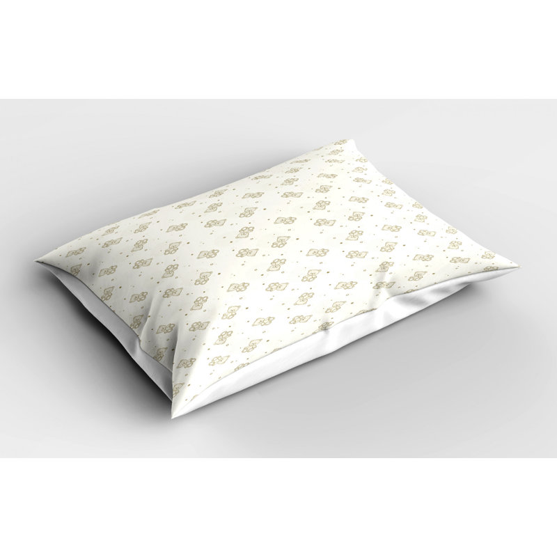 Star Polyester Sham Set, Twin