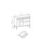 Ixacc 104cm Sideboard
