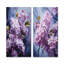Berceuse Essential Lilacs - ensemble de 2 impressions de lilas-2143383056