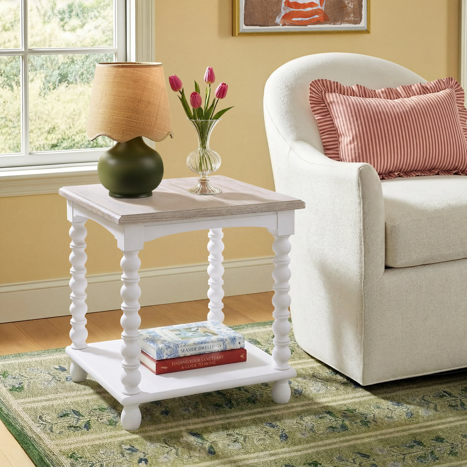 Lana 24" Oak End Table