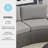 Martha Stewart Bedford Outdoor Modular Rattan Wicker Patio Curved Sectional Sofa Seats-109713930-109713927