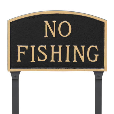 Weather Resistant Metal Garden Sign