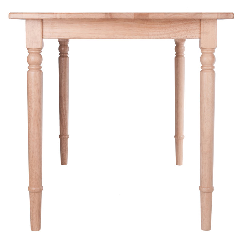 Gailann Beech Solid Wood Dining Table, Natural