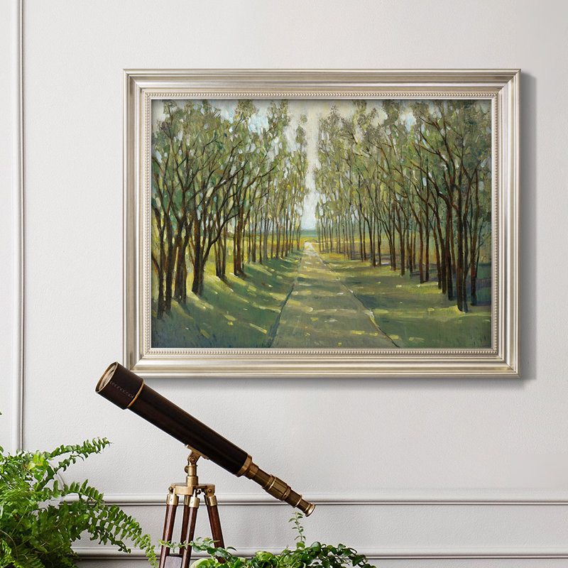 Forest Path - Reproduction de photo sur toile, H 29 po x l 41 po x P 2,5 po