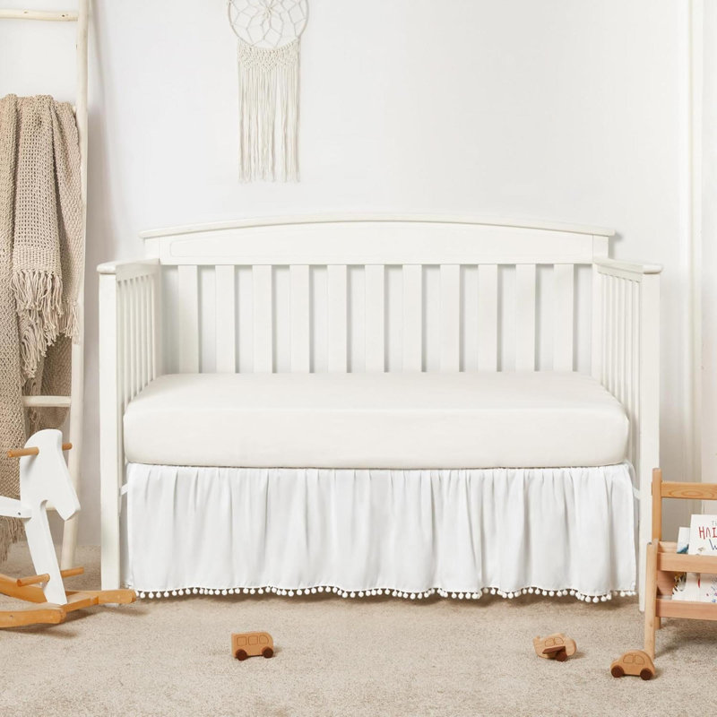 Jupe de lit de bébé pour fille