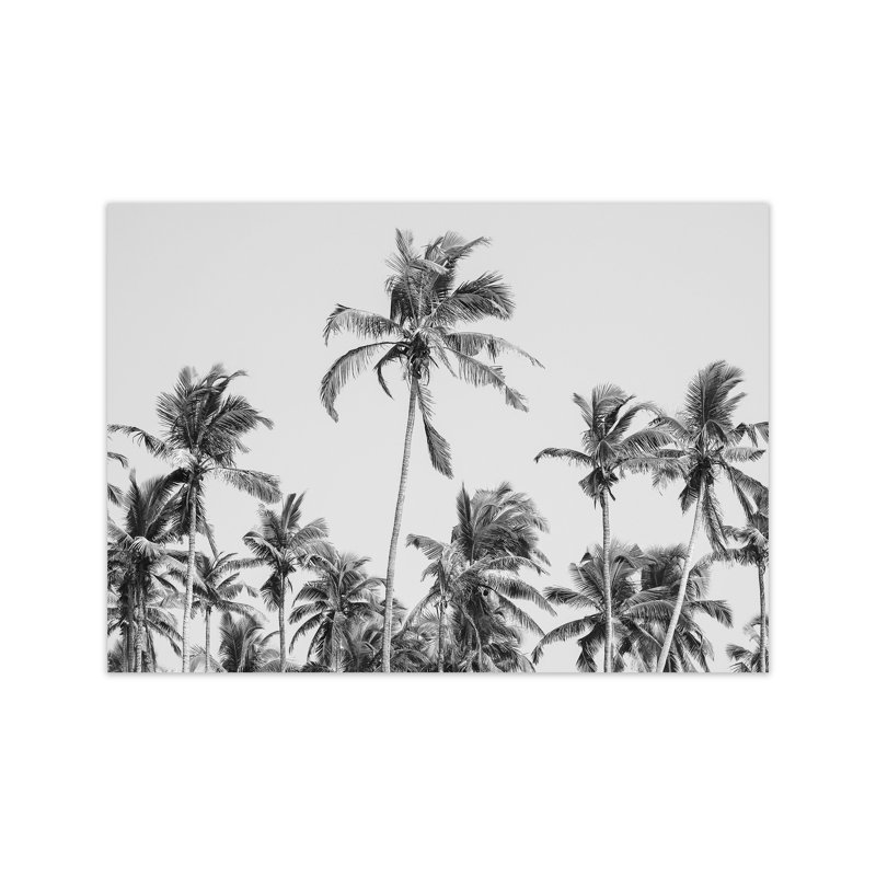Palm Trees On The Beach II by Victoria Frost - Print, 21cm H x 30cm W x 1cm D, Unframed