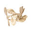 Laurel Crown Gold Napkin Ring P/4