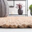 Tapis de couleur unie en jute tissé à la main Uma-33393999