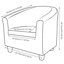 Housse pour fauteuil club Santa's Stretch