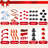 Christmas Build Your Snowman Craft Kit 3 Pack DIY Snowman