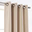 Rideaux unis opaques et isolants avec œillets Schaeffer-21301427-21301410
