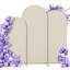 Ensemble de 3 housses extensibles (7,2 pi, 6,6 pi et 6 pi) extensibles pour décor de mariage, de fête de naissance et d'événement